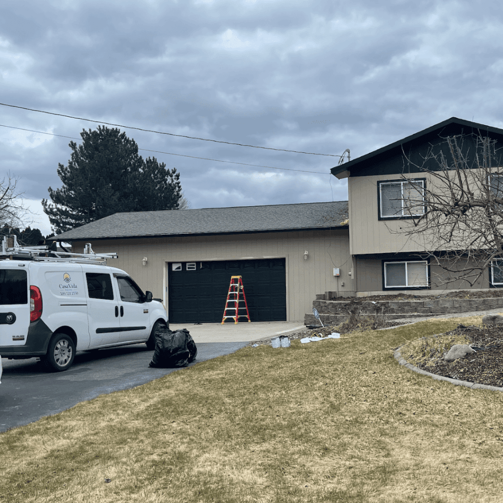 High-quality exterior paint.